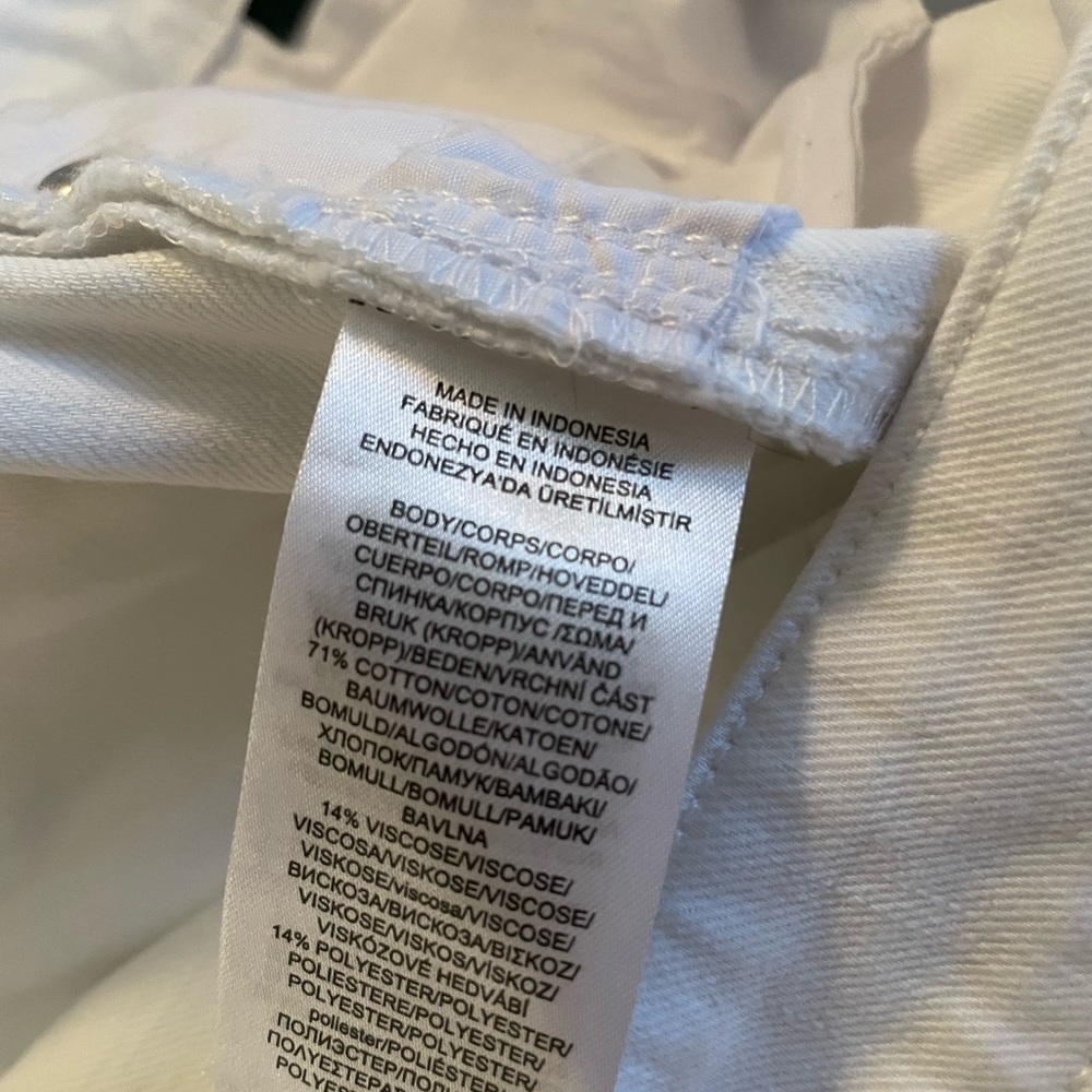 Ralph Lauren Size 10, White, Premier Straight - Picture 3 of 12